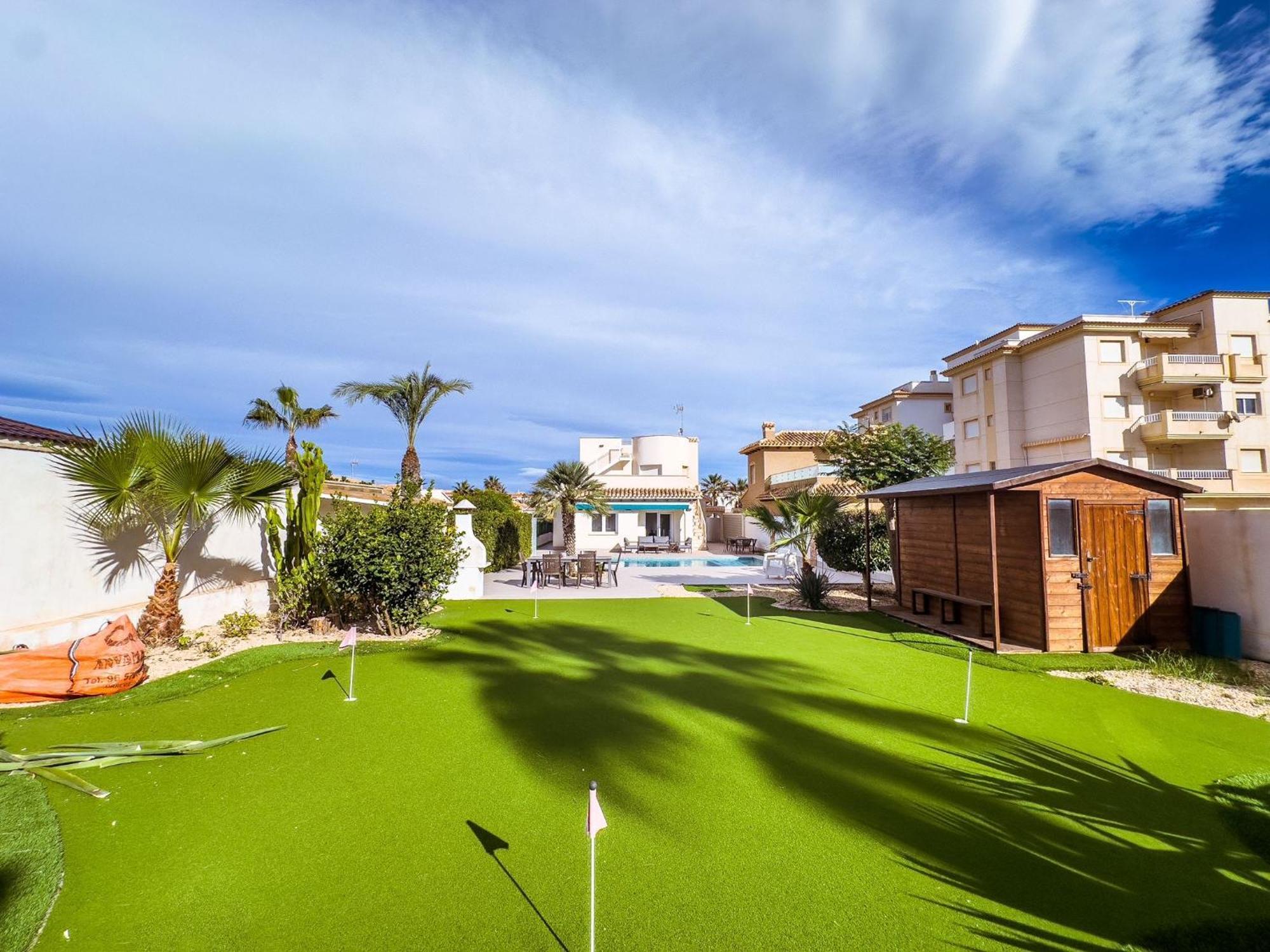 Beach Villa Playa Flamenca Orihuela Exteriör bild